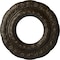 Ekena Millwork Lisbon Ceiling Medallion (Fits Canopies up to 7"), 15 3/8"OD x 7"ID x 1"P, Stone Hearth Crackle CM15LISHC - alternate 1